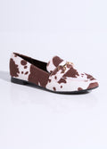 Marron / Blanc