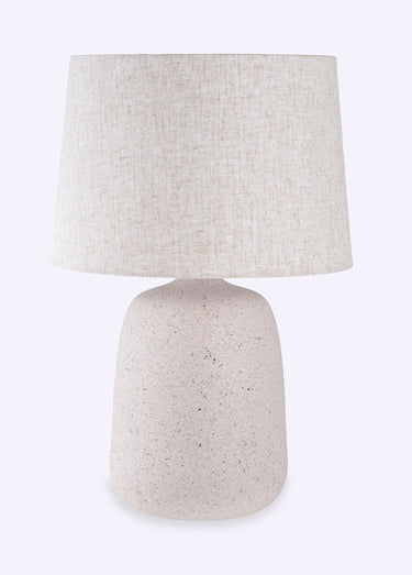Lampe compacte design fibre d'argile Stone