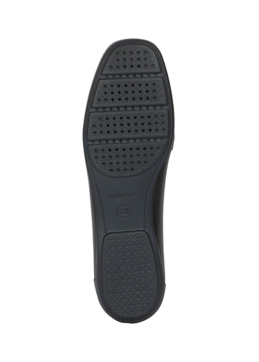 Mocassins patte fantaisie et bout carré Noir