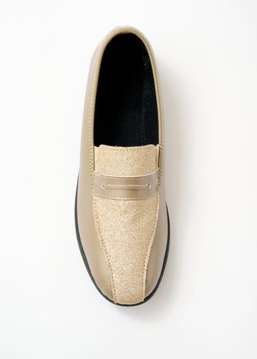 Mocassins largeur confort élastiques d'aisance Bronze