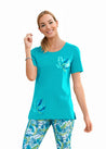 Uni turquoise