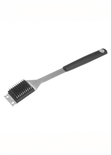 Mallette de barbecue 4 pièces acier inox Noir