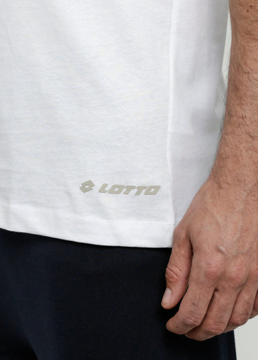 T-shirts col V manches courtes, essentiel Blanc