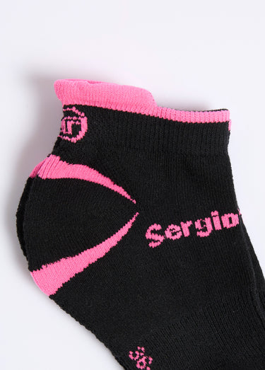 Lot de 2 Socquettes de sport, clair Noir