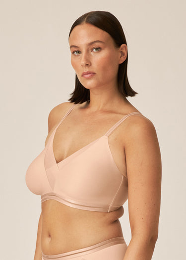 Soutien-gorge sans armatures invisible Nude