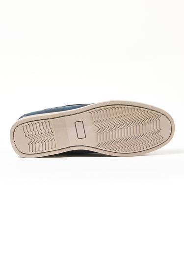 Chaussures bateau cuir Bleu