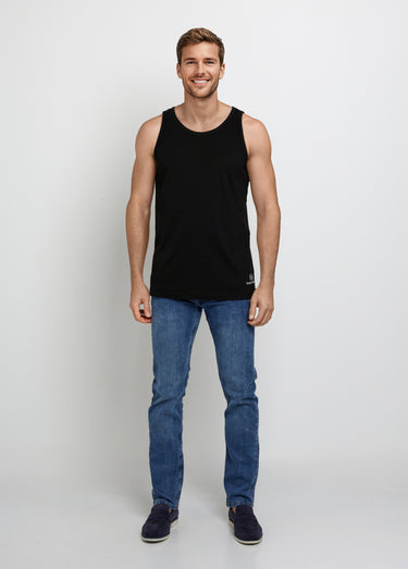 Maillot de corps forme débardeur, foncé Noir