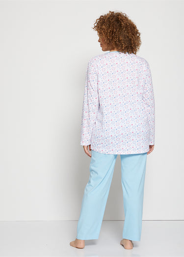 Haut de pyjama manches longues Imprime