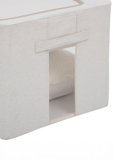 Housse rangement double ouverture, 60cm Beige