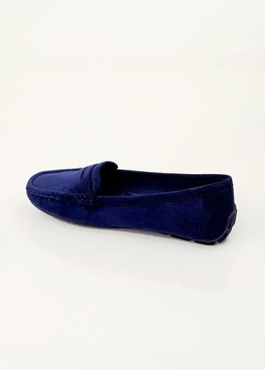 Mocassins essentiels, simili cuir suédé Bleu