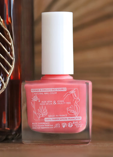 Vernis à ongles BIO-sourcé et vegan Rose Flamant