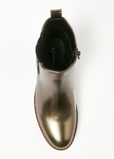 Chelsea boots fantaisie semelle crantée Gris