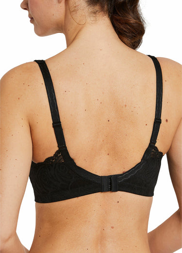 Soutien-gorge sans armatures dentelle Noir
