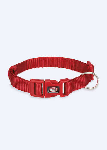 Collier sangle Premium pour chien Rouge