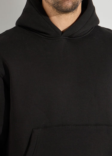 Sweat-shirt zippé molletonné à capuche Noir