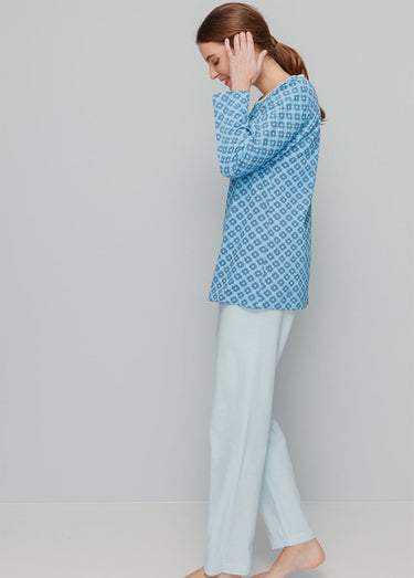 Haut de pyjama manches longues Imprime