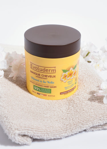 Masque cheveux hydratant au monoï de Tahiti Jaune