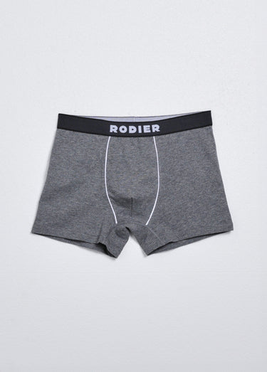 Boxers ceinture élastiquée avec logo Gris Fonce