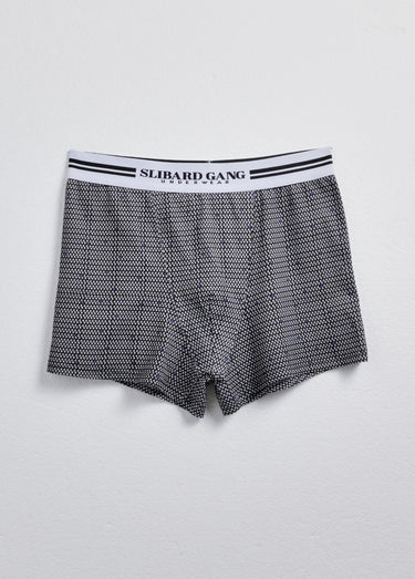 Boxers chic assortis uni et micro motifs Assortis Noir