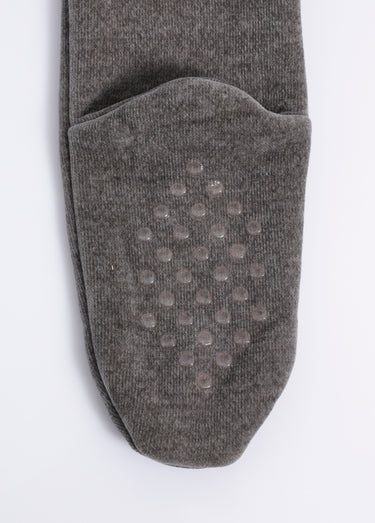 Chaussettes d'intérieur chaudes à picots Gris