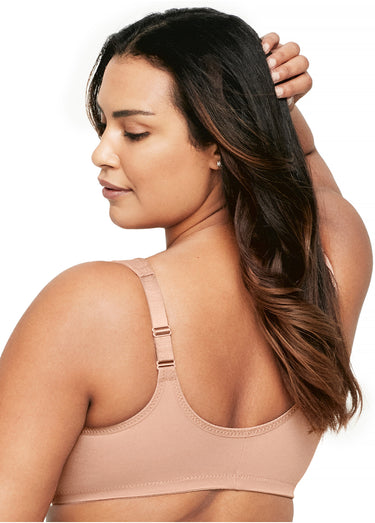 Soutien-gorge WonderWire ouverture devant Cappuccino