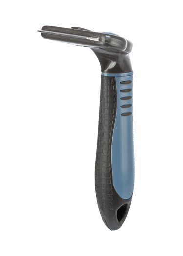 Brosse carde pour pelage animaux Bleu/Noir