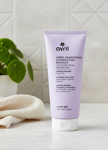 Après-shampooing BIO  cheveux bouclés Blanc