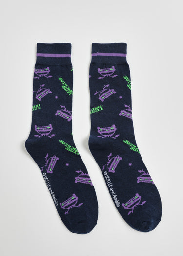 Paire de chaussettes Retour vers le Futur Violet