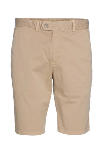 Bermuda chino en toile poches italiennes Beige