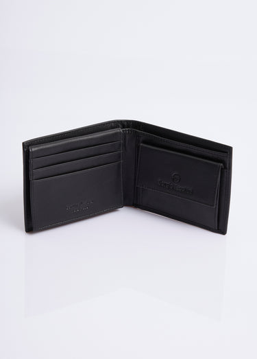 Portefeuille compact multi emplacements Noir