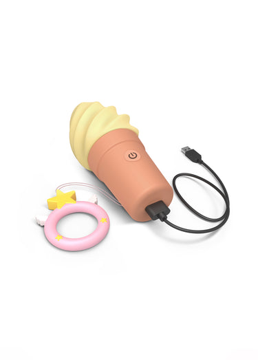 Stimulateur fun rechargeable CAND'ICE Vanille