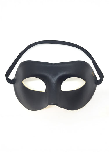 Masque ajustable façon cuir, Dorcel Noir