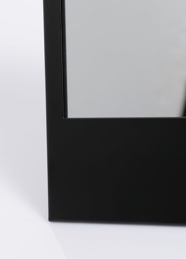 Miroir à poser en métal Noir
