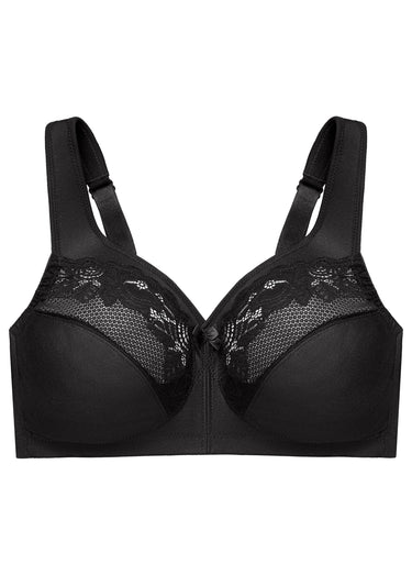 Soutien-gorge MagicLift Minimiseur Sans Armatures pour Grandes Tailles et Formes Généreuses n°1003 Noir