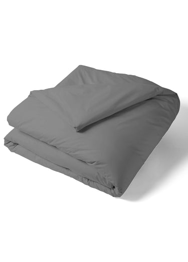 Housse de couette percale de coton REPOS Gris