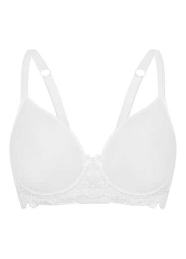 Soutien-gorge coque dentelle Blanc