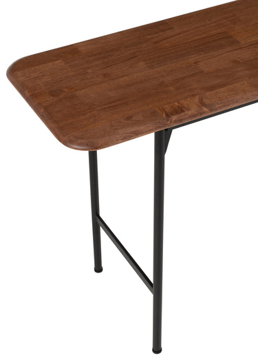 Console bois et métal, style authentique Naturel