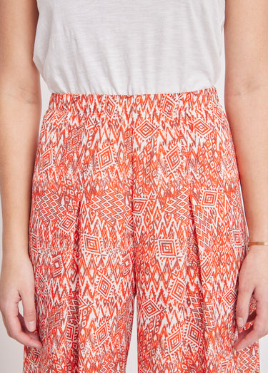 Jupe-culotte taille élastiquée ample Imp Tomette