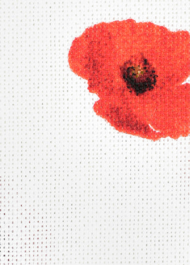Coupon ameublement, coquelicot 2x1,4m Coquelicot