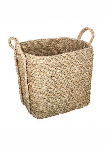 Set de 3 paniers rectangle roseau tressé Rectangle