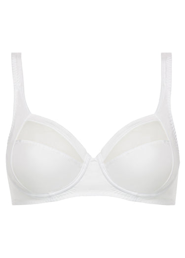 Soutien-gorge avec armatures emboîtant Blanc