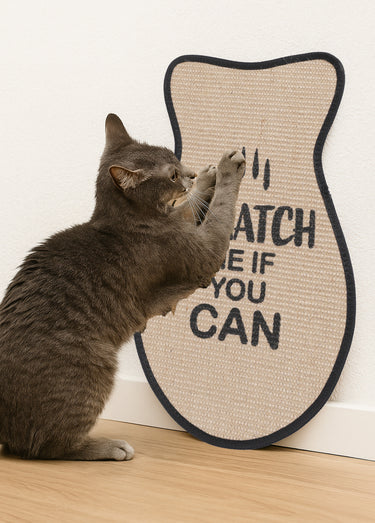 Griffoir pour chat avec décor fantaisie Griffe