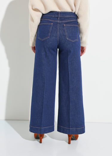 Jean large denim, spécial GRANDE TAILLE Bleu Brut