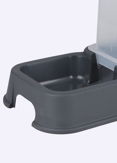 Distributeur de croquettes contenance 3,5L Gris/Blanc