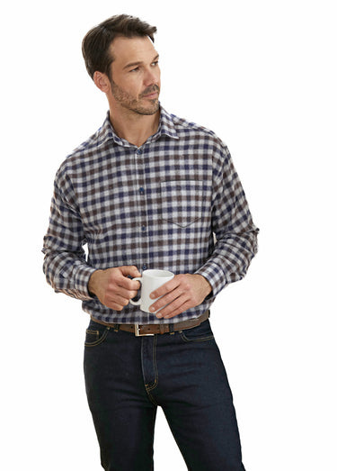 Chemise carreaux manches longues Carreaux