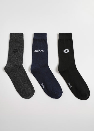 Lot de 3 Chaussettes assorties Bleu