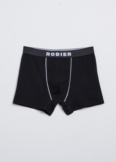 Boxers ceinture élastiquée avec logo Noir