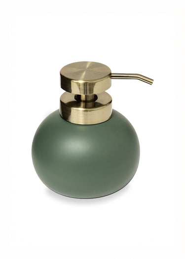 Distributeur de savon chic, forme boule Vert