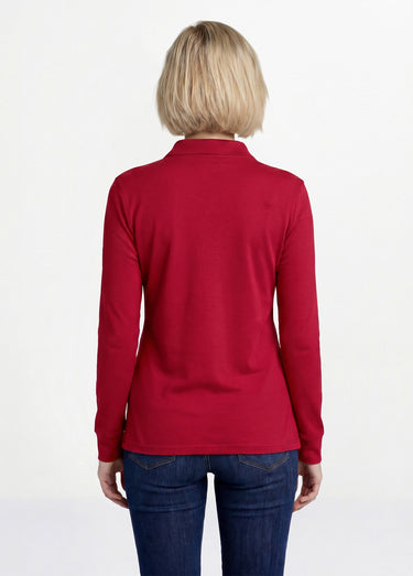 Sous-pull chaud col roulé maille interlock unie Bordeaux