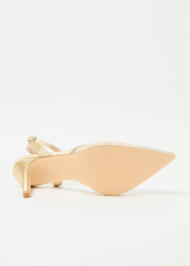 Escarpins chic résille strass Dore